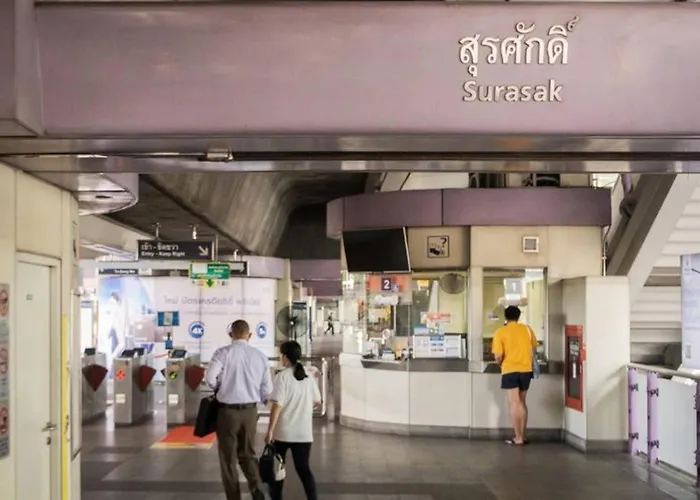P2 Silom Large 2beds Full Kitchen Wifi 4-6pax * Bangkok